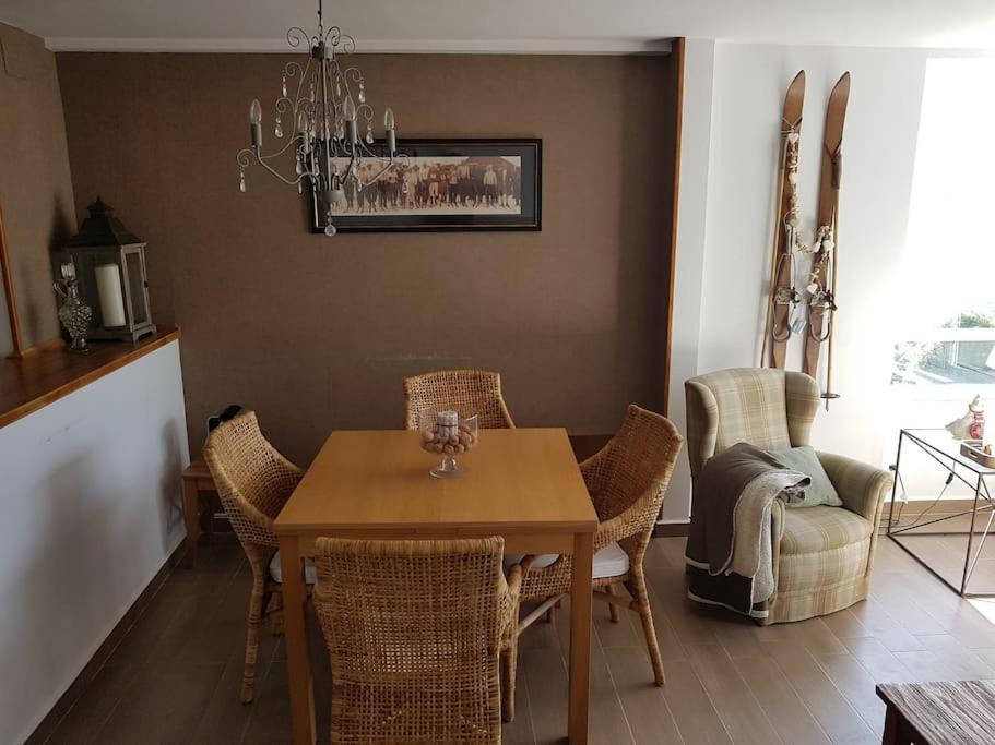 Las Mejores Vistas Del Valle. Apartmento 65M.Wifi Cerler Exteriör bild